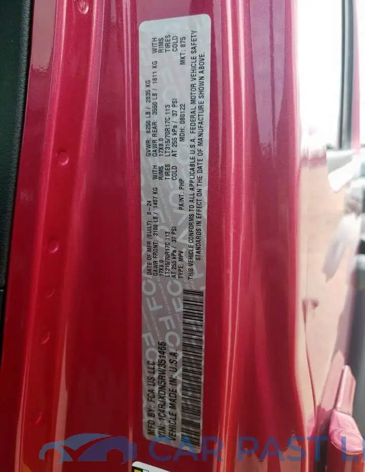 1C4RJXDN5RW351466# 13