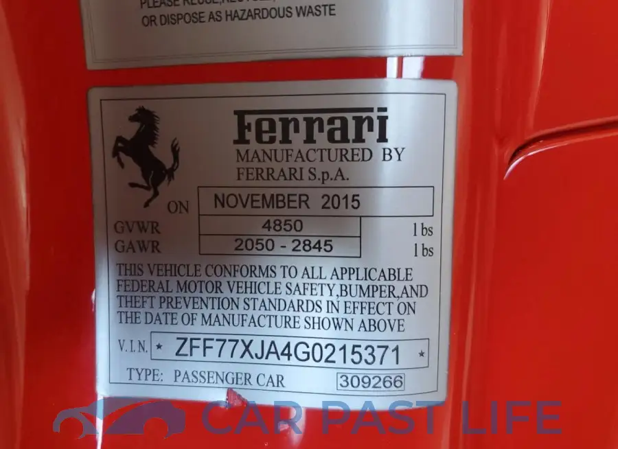 ZFF77XJA4G0215371# 13