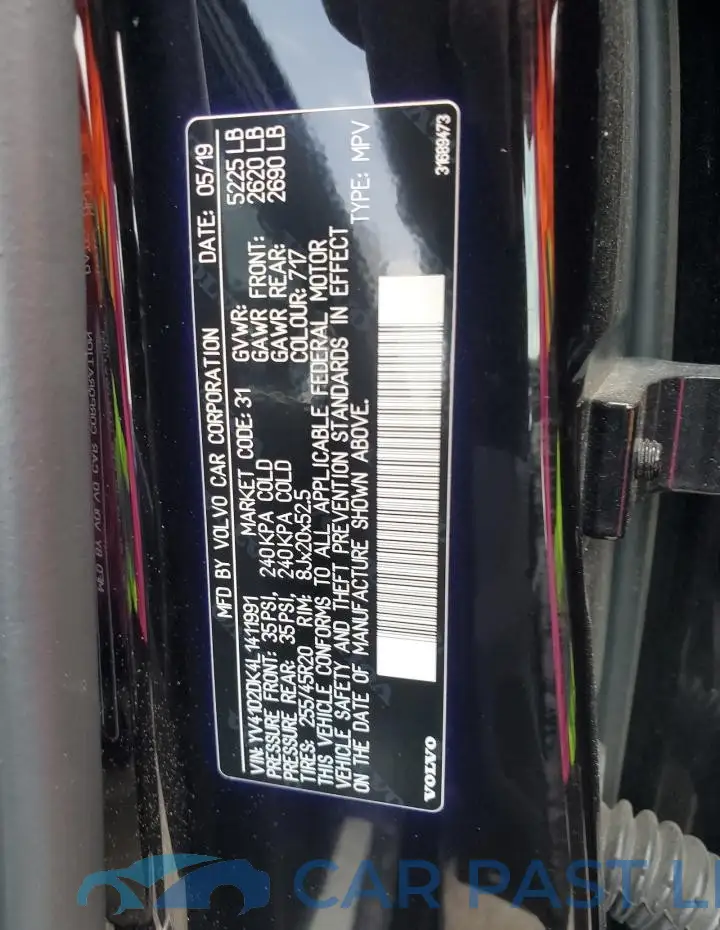 YV4102DK4L1411991# 13