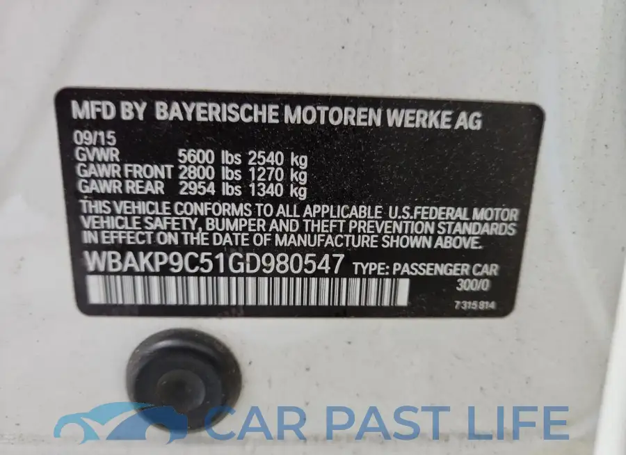 WBAKP9C51GD980547# 12