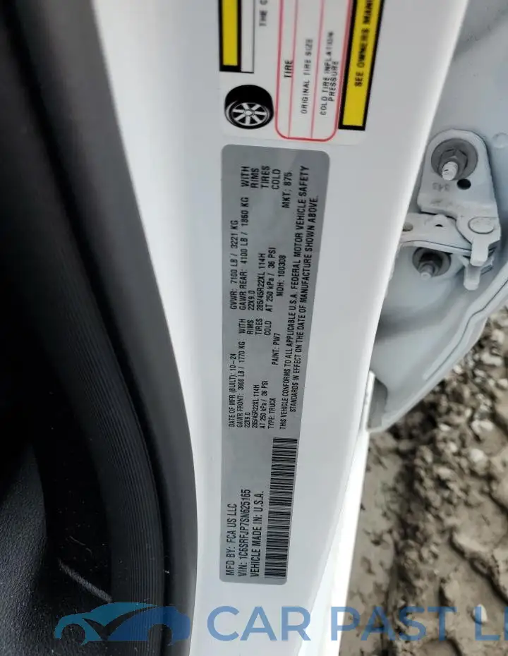 1C6SRFJP7SN625165# 12