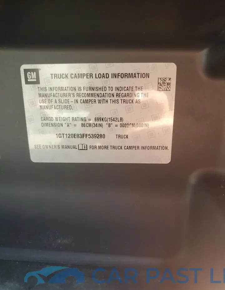 1GT11REGXHF105942# 12