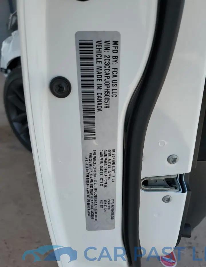 2C3CCAPJ0PH500579# 12