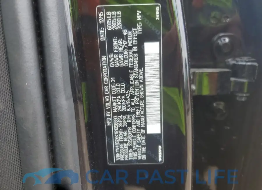 YV4102XK1G1056893# 13