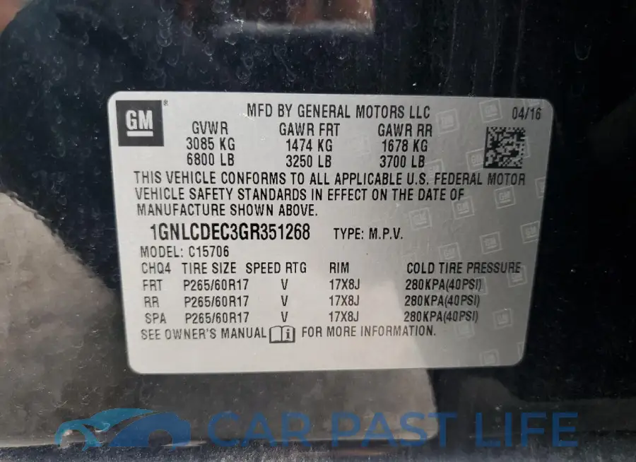 1GNLCDEC3GR351268# 13