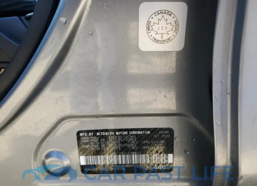 JA4AJUAU9MU600342# 14