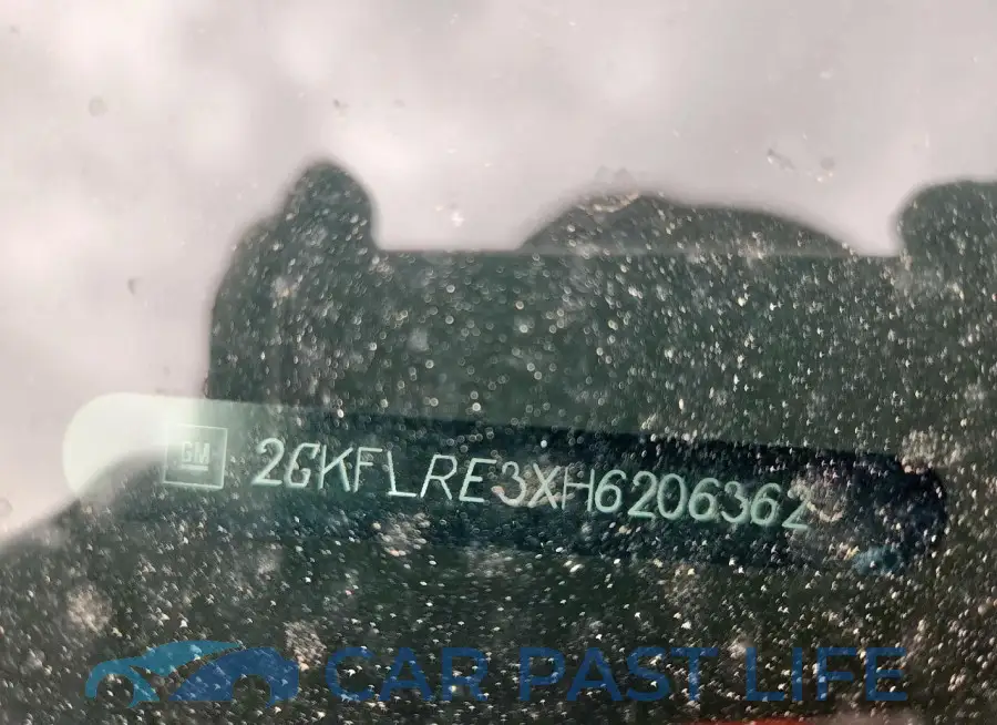 2GKFLRE3XH6206362# 13