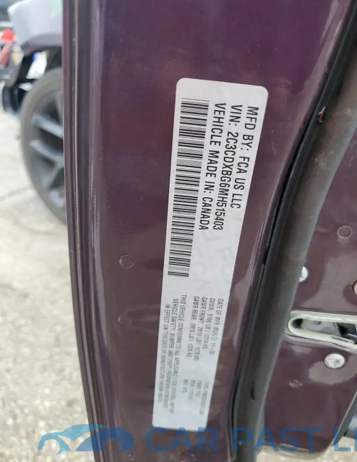 2C3CDXBG6MH515403# 13