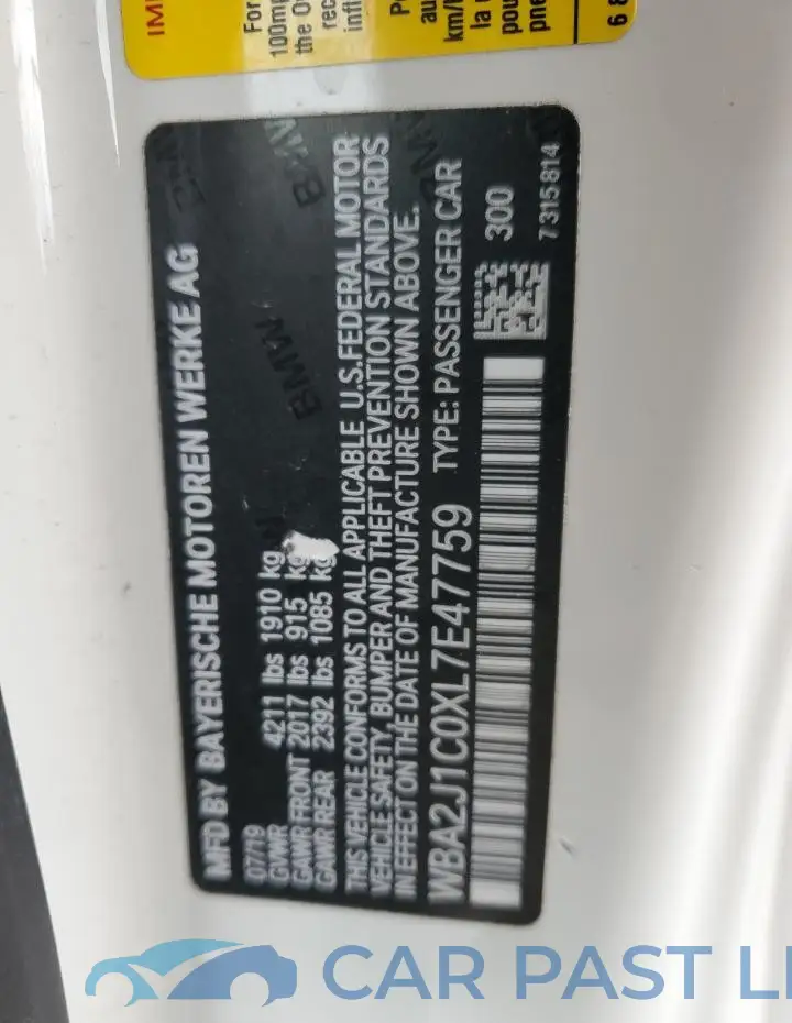 WBA2J1C0XL7E47759# 12