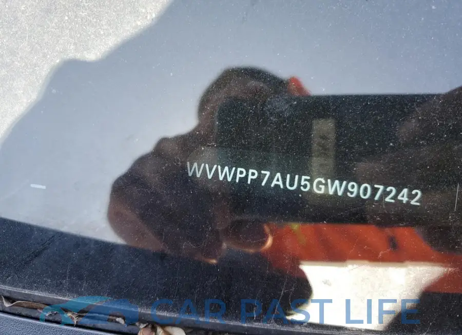 WVWPP7AU5GW907242# 12