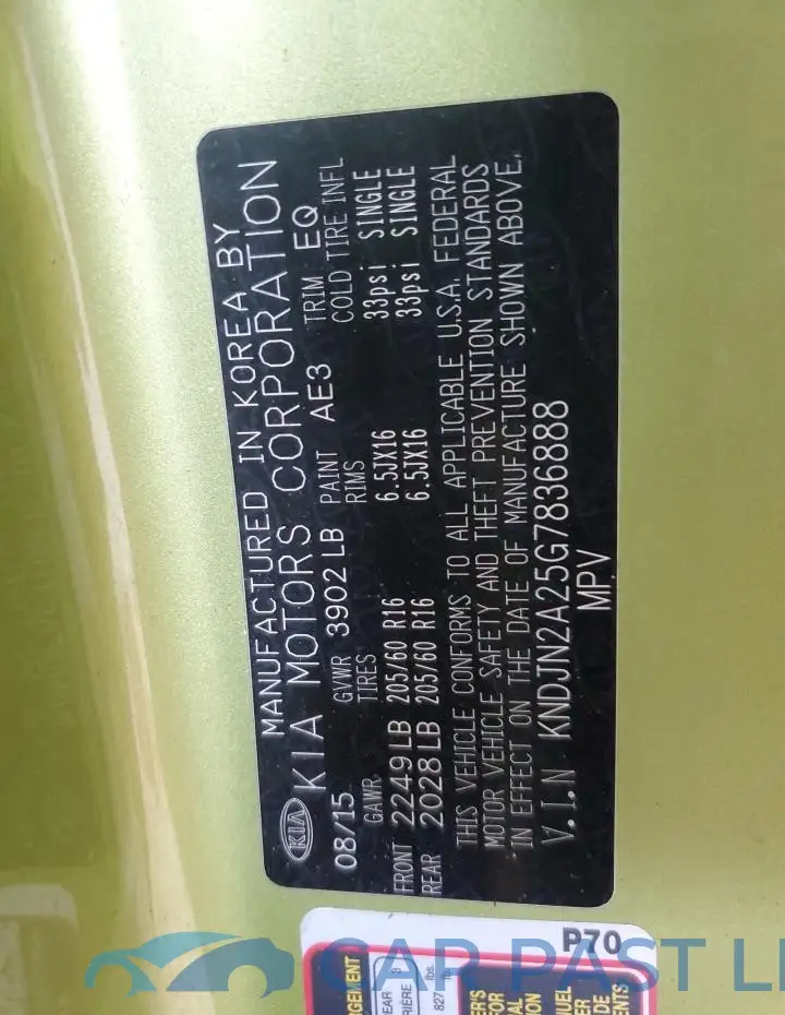 KNDJN2A25G7836888# 12