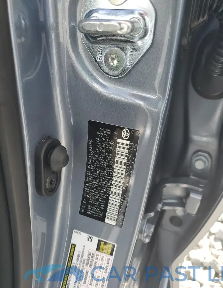 5YFB4MDE3SP273257# 12