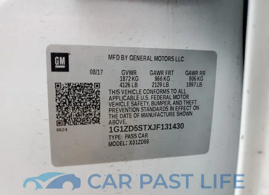 1G1ZD5STXJF131430# 12