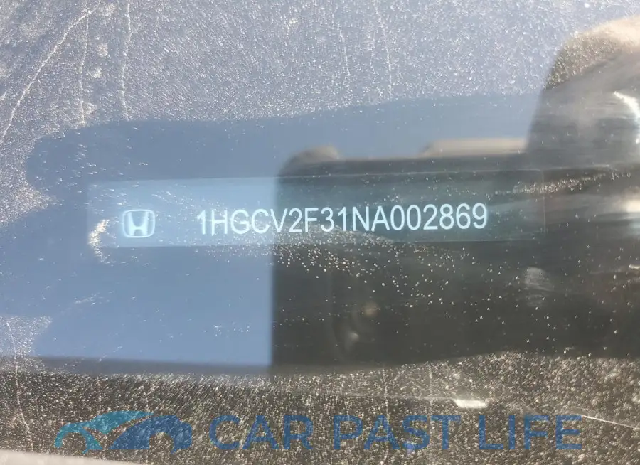 1HGCV2F31NA002869# 12