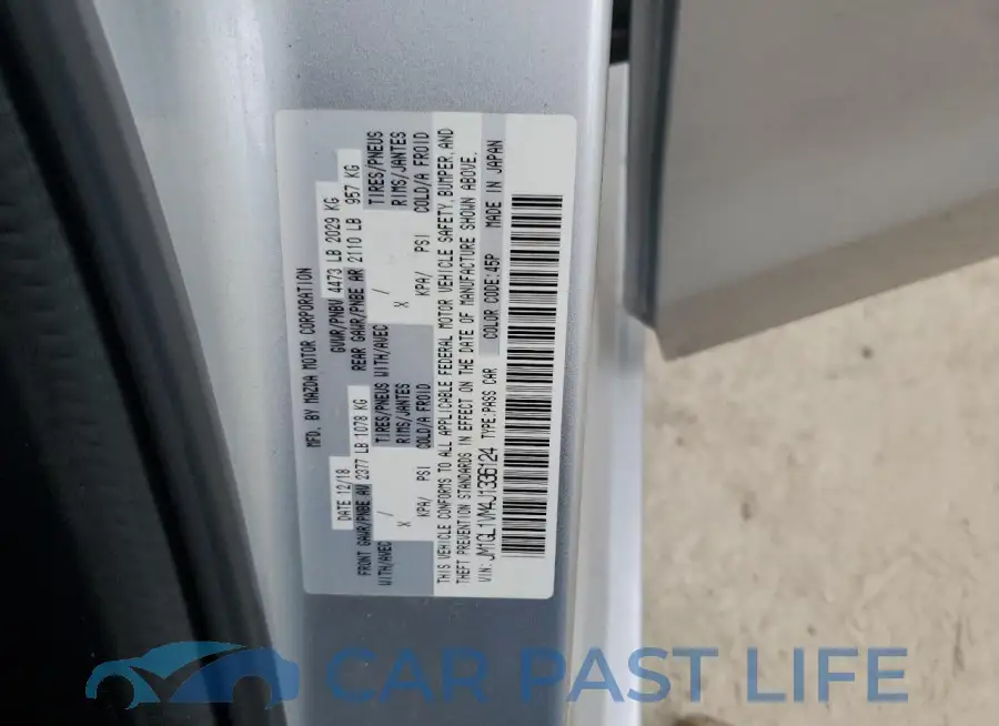 JM1GL1VM4J1336124# 12