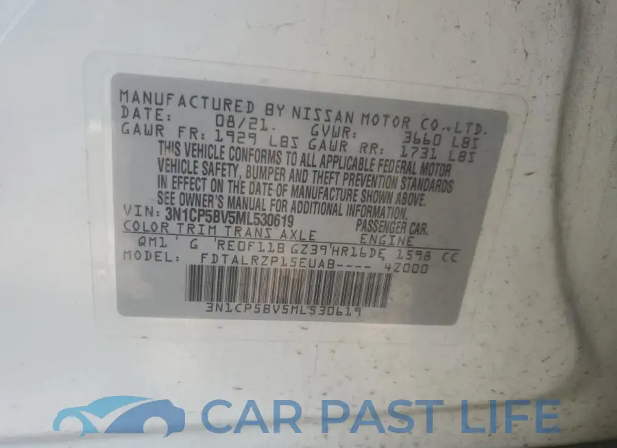 3N1CP5BV5ML530619# 13