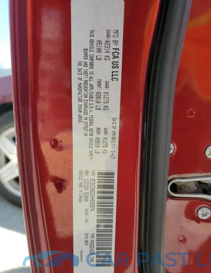 2C3CDXBG2HH552874# 12