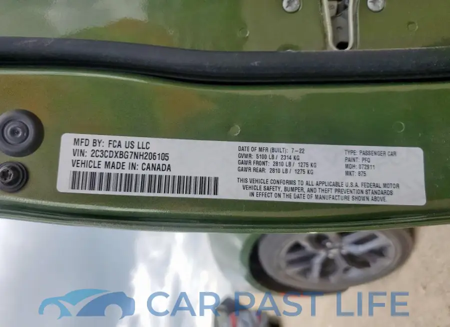 2C3CDXBG7NH206105# 13