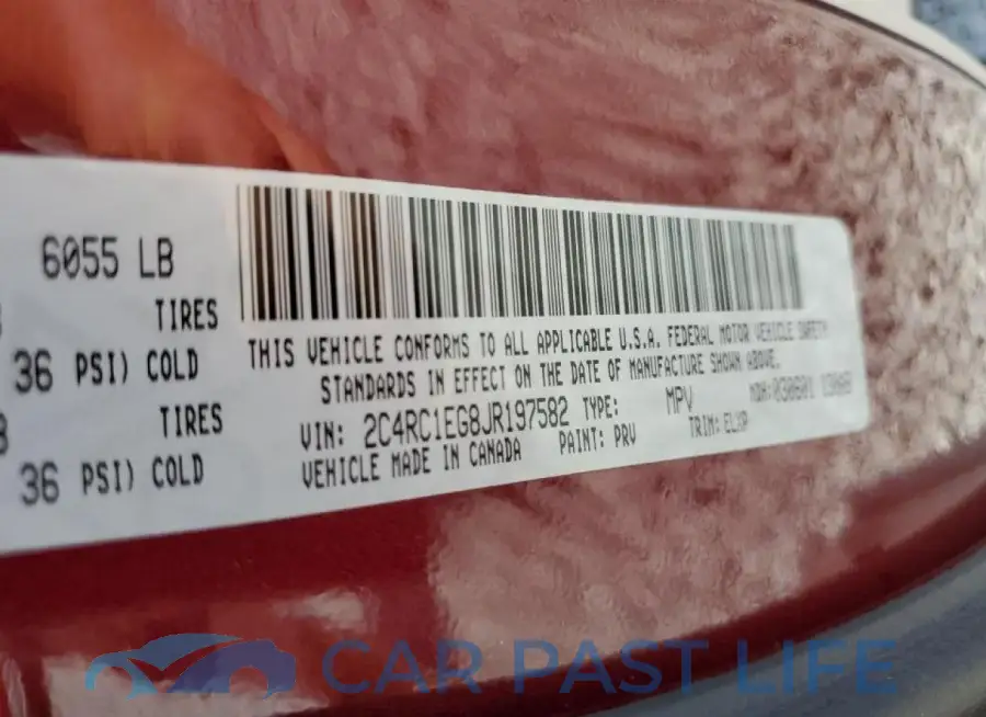 2C4RC1EG8JR197582# 13