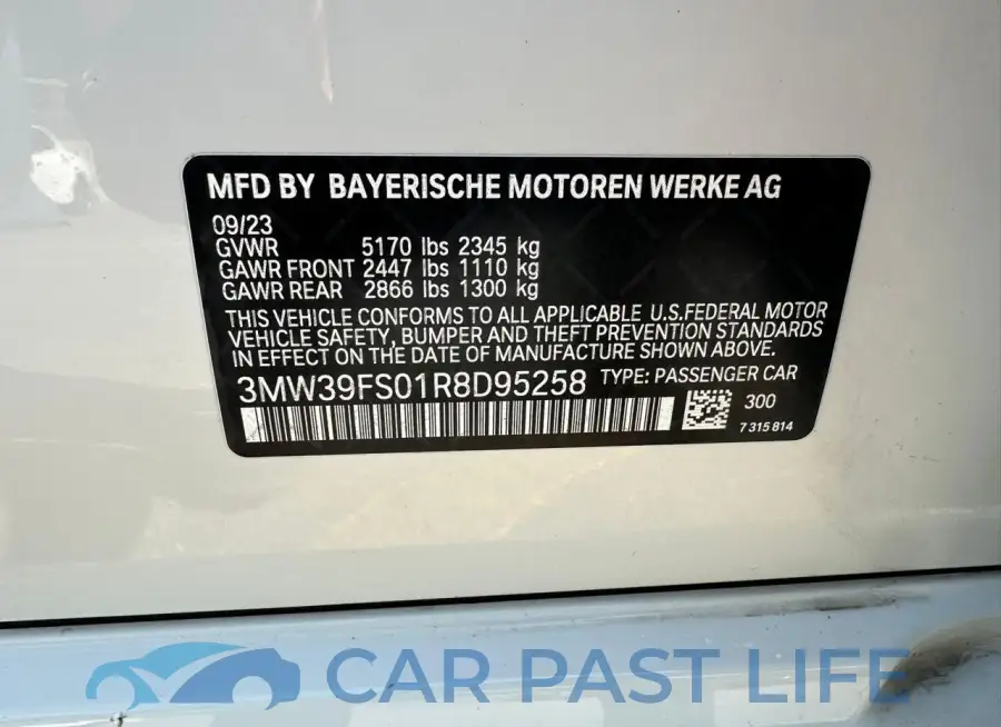 3MW39FS01R8D95258# 10