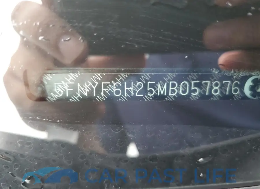 5FNYF6H25MB057876# 13