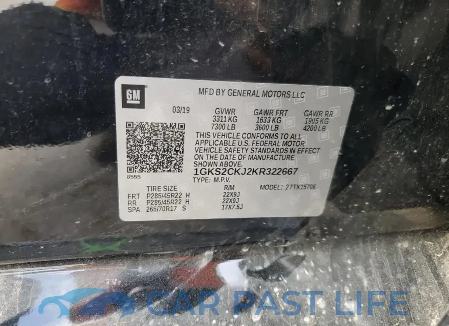 1GKS2CKJ2KR322667# 13