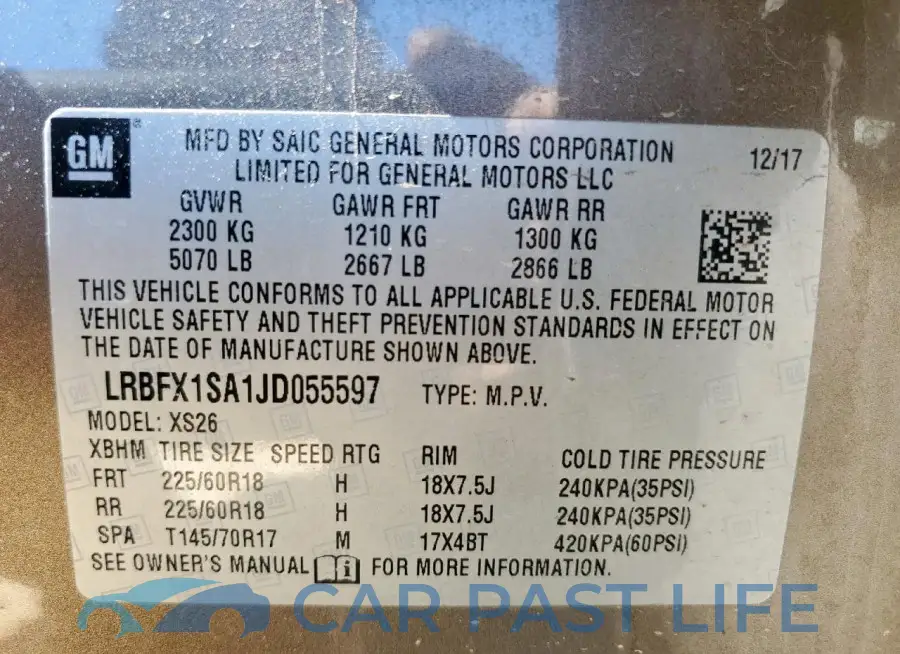 LRBFX1SA1JD055597# 13