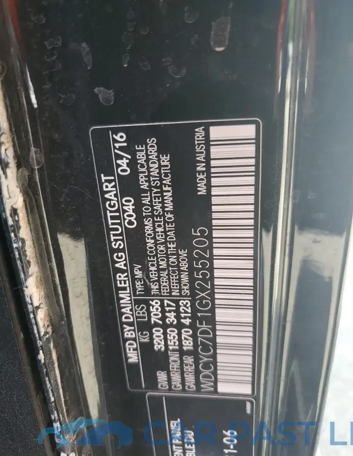 WDCYC7DF1GX255205# 14