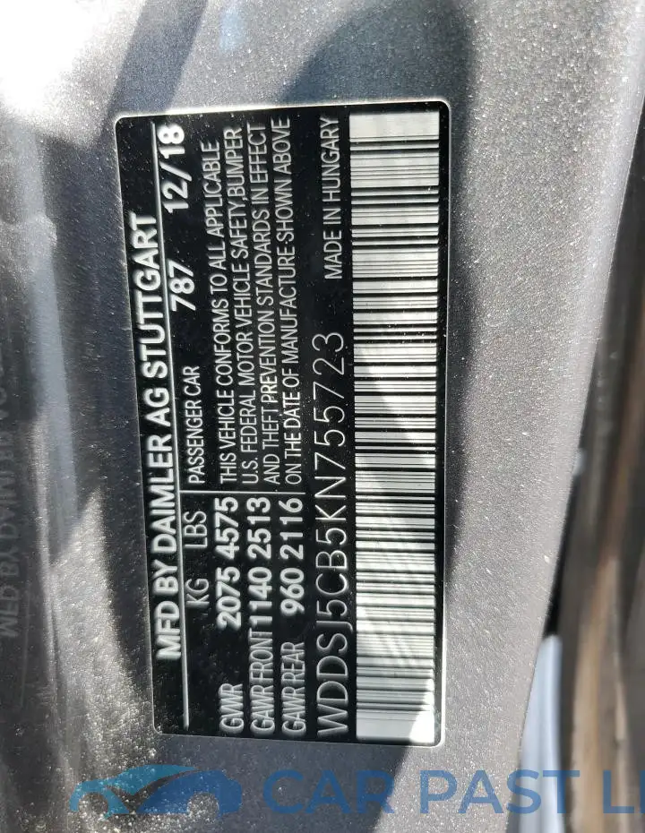WDDSJ5CB5KN755723# 13