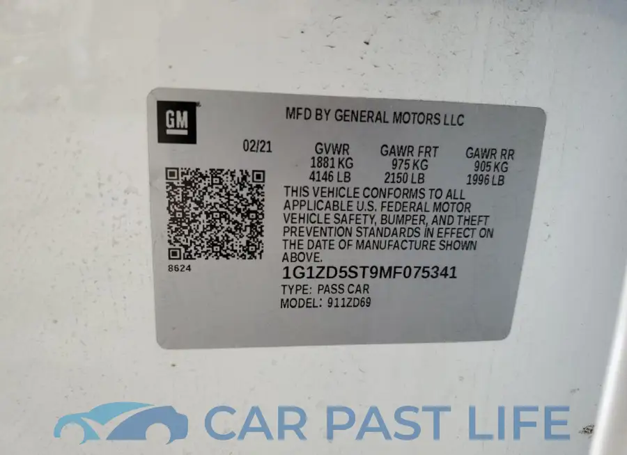 1G1ZD5ST9MF075341# 12