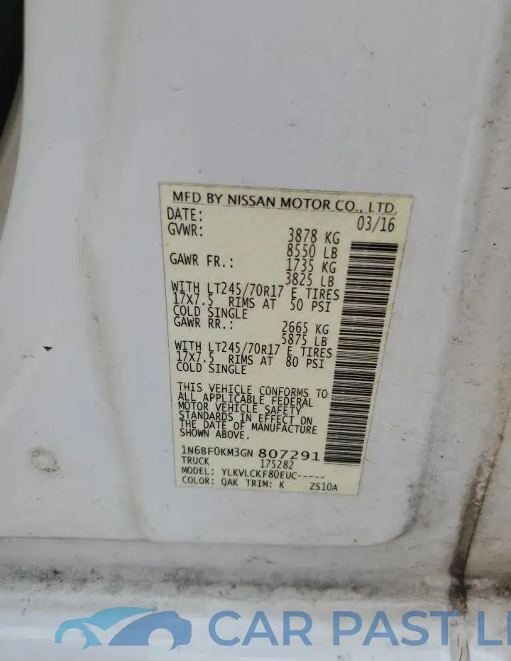 1N6BF0KM3GN807291# 13