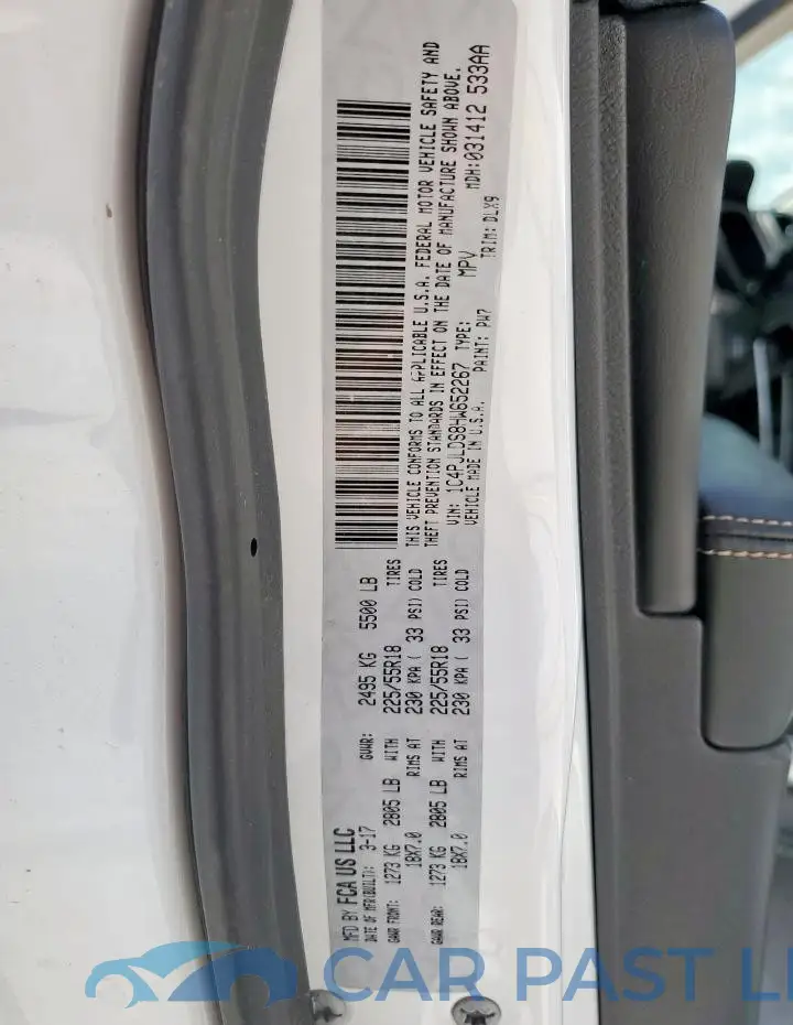 1C4PJLDS8HW652267# 13