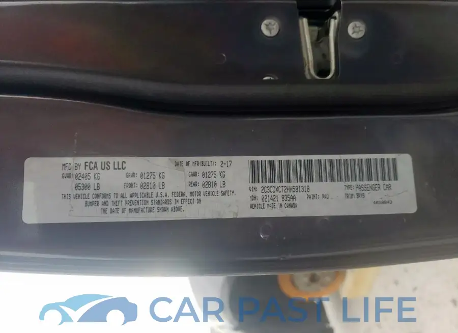 2C3CDXCT2HH581318# 13