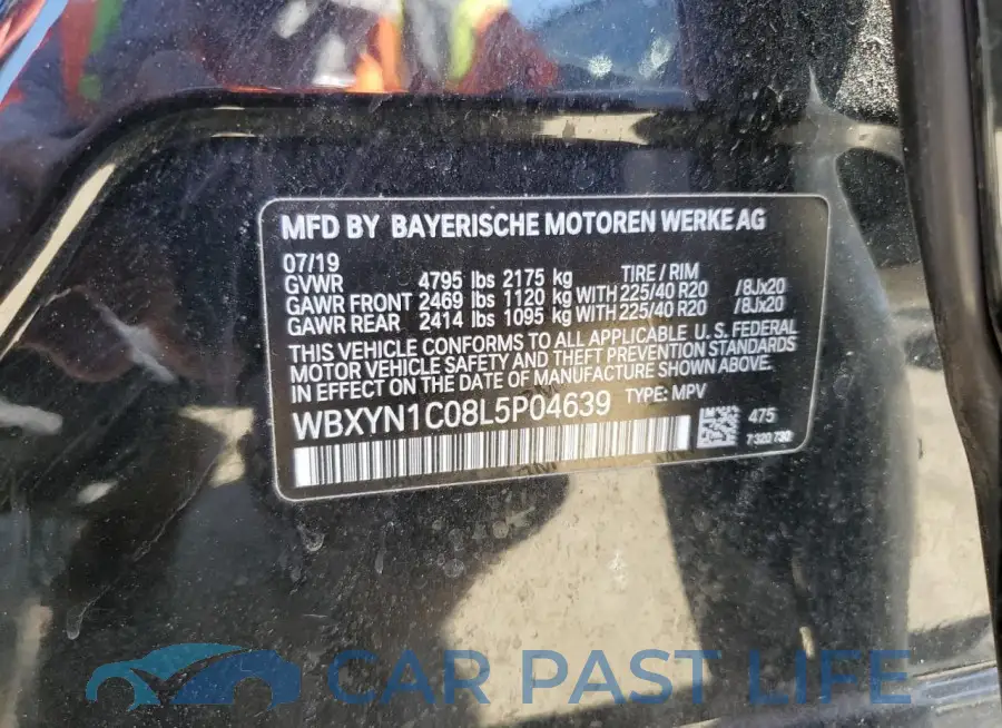 WBXYN1C08L5P04639# 12