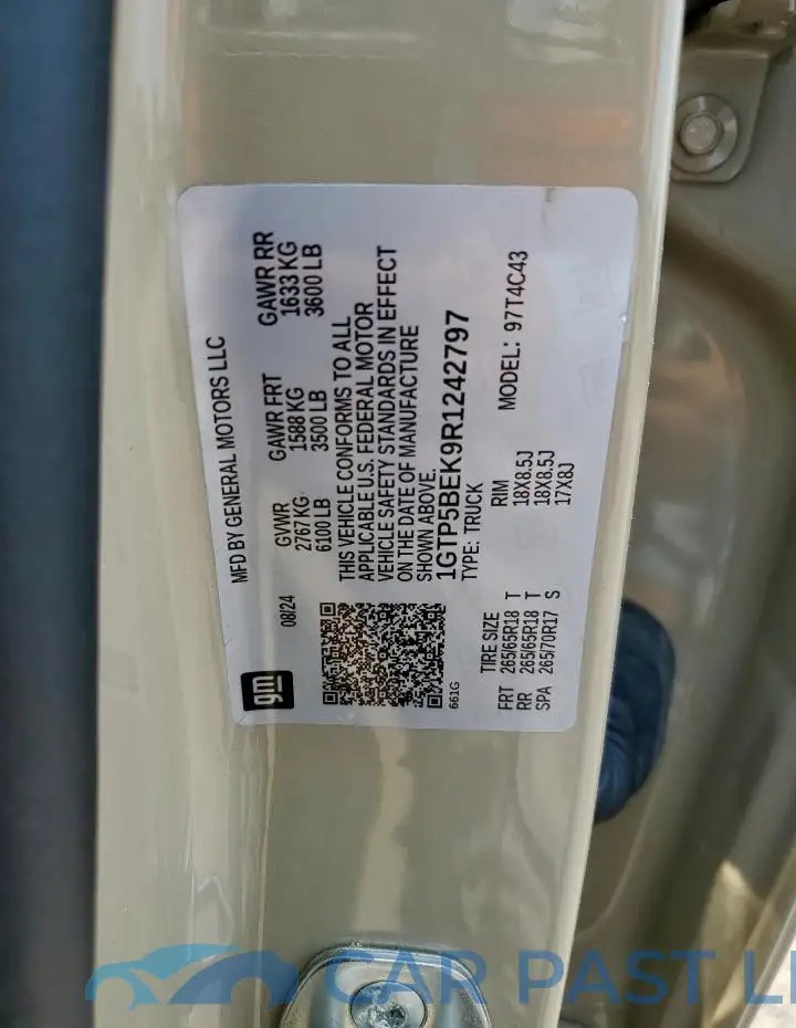 1GTP5BEK9R1242797# 13