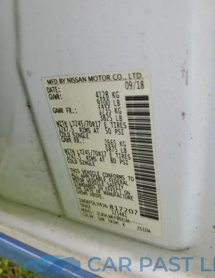 1N6BF0LY4JN817207# 13