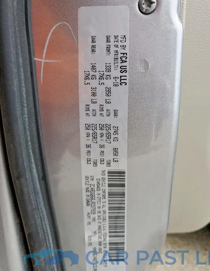 2C4RDGBG6JR337939# 13