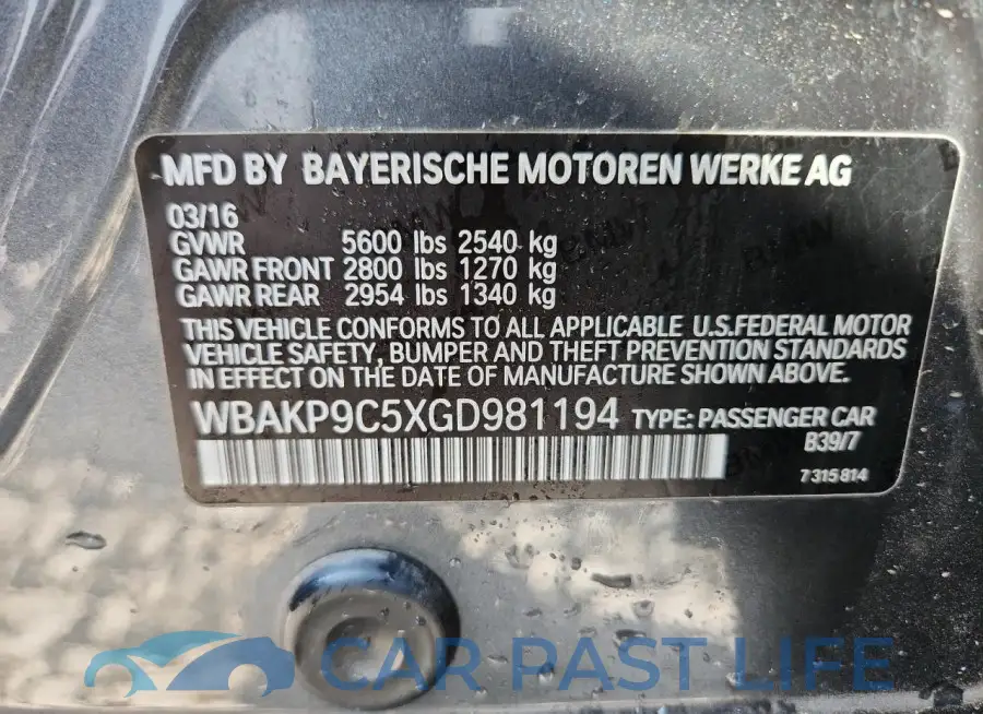 WBAKP9C5XGD981194# 13