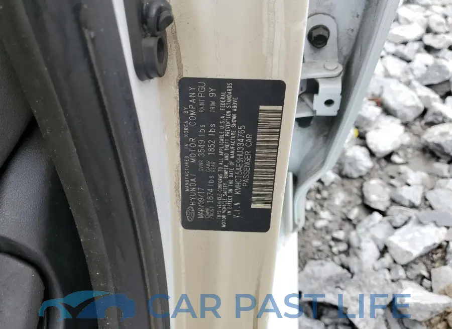 KMHCT5AE9HU334765# 12