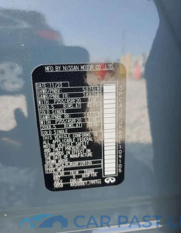 3PCAJ5JR6RF109105# 14