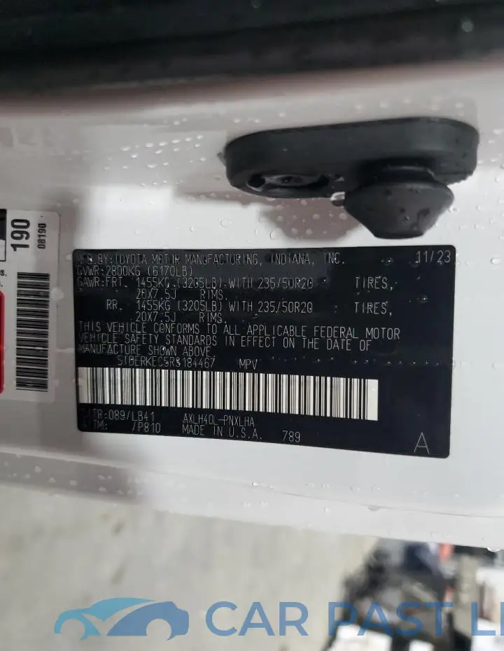 5TDERKEC5RS184467# 14