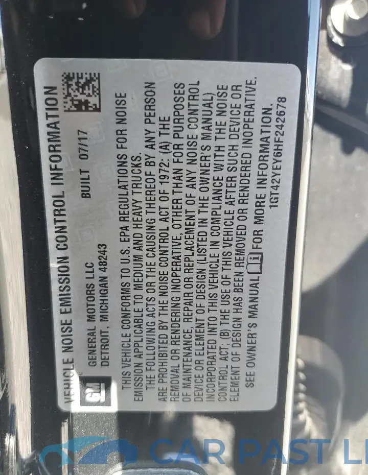 1GT42YEY6HF242678# 12