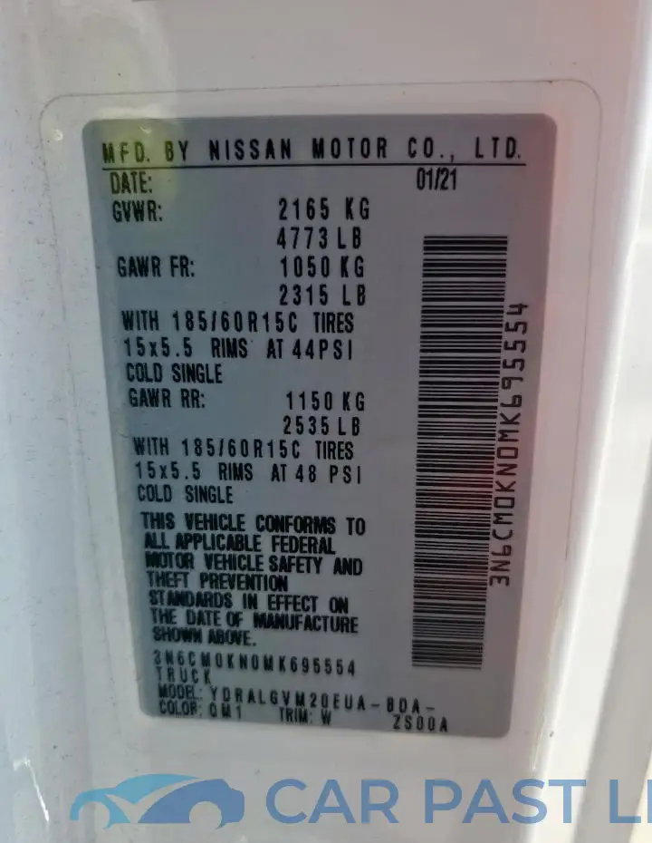 3N6CM0KN0MK695554# 14
