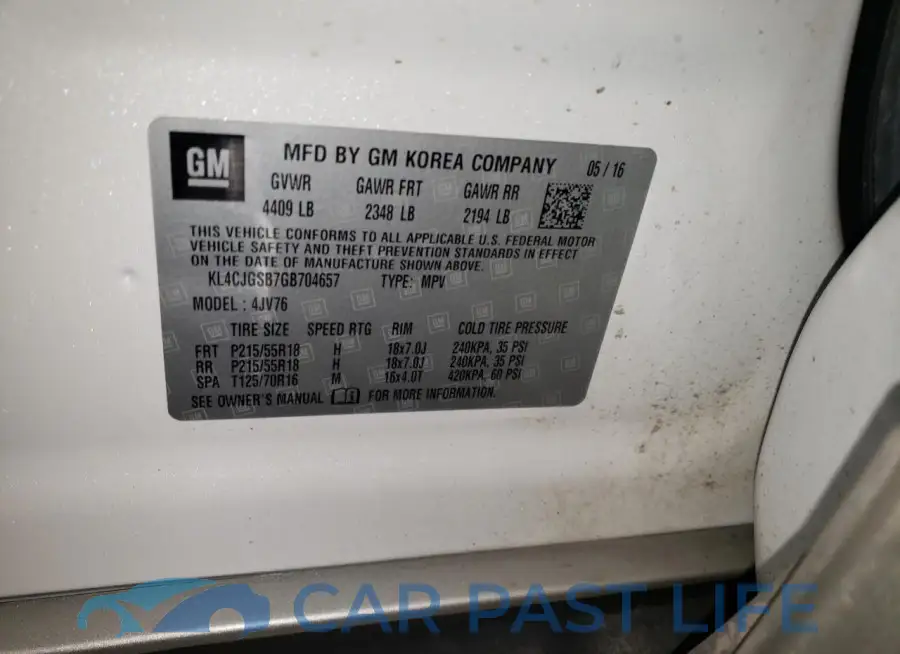 KL4CJGSB7GB704657# 13