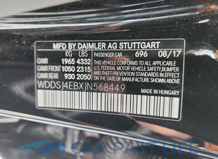 WDDSJ4EBXJN568449# 13