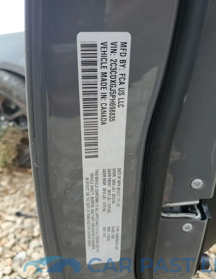 2C3CDXGJ5PH698835# 13