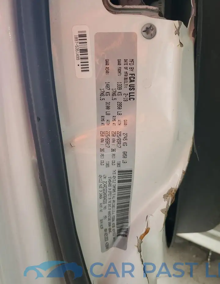2C4RDGEGXKR646326# 13