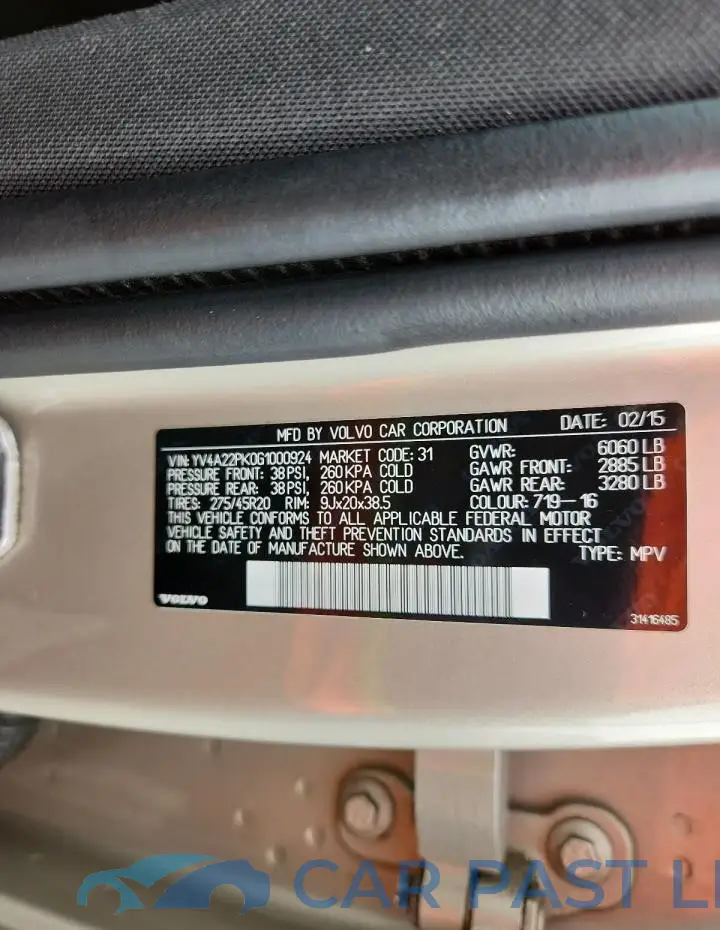 YV4A22PK0G1000924# 13