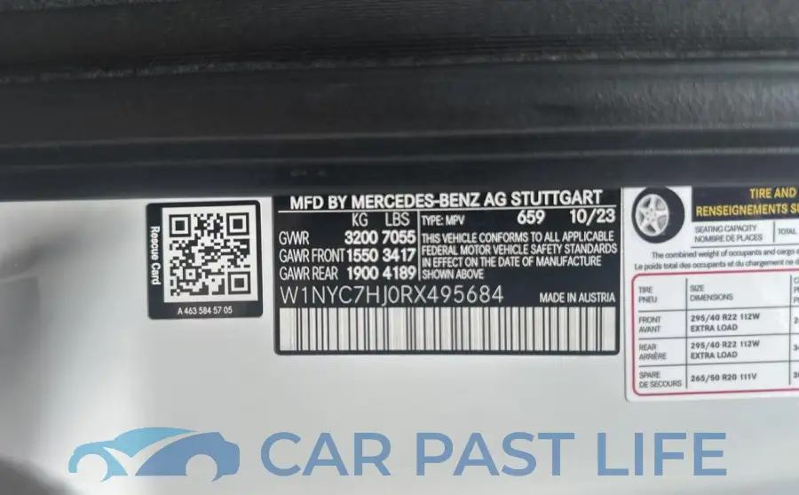 W1NYC7HJ0RX495684# 10