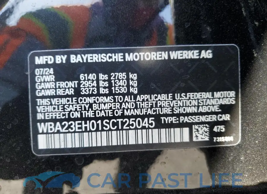 WBA23EH01SCT25045# 13